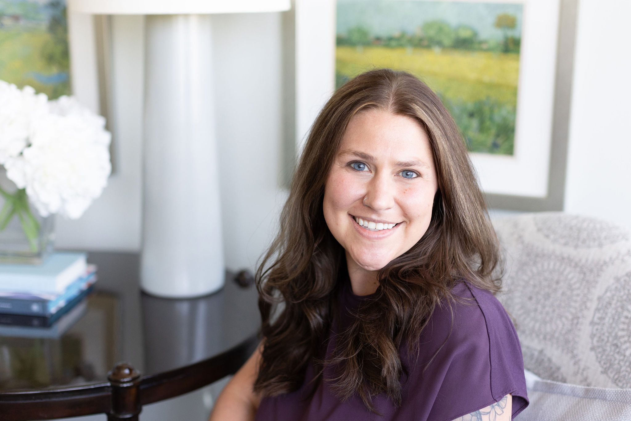 Kristin Plath sitting